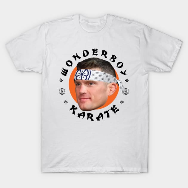 Stephen Thompson Wonderboy Karate T-Shirt by SavageRootsMMA
